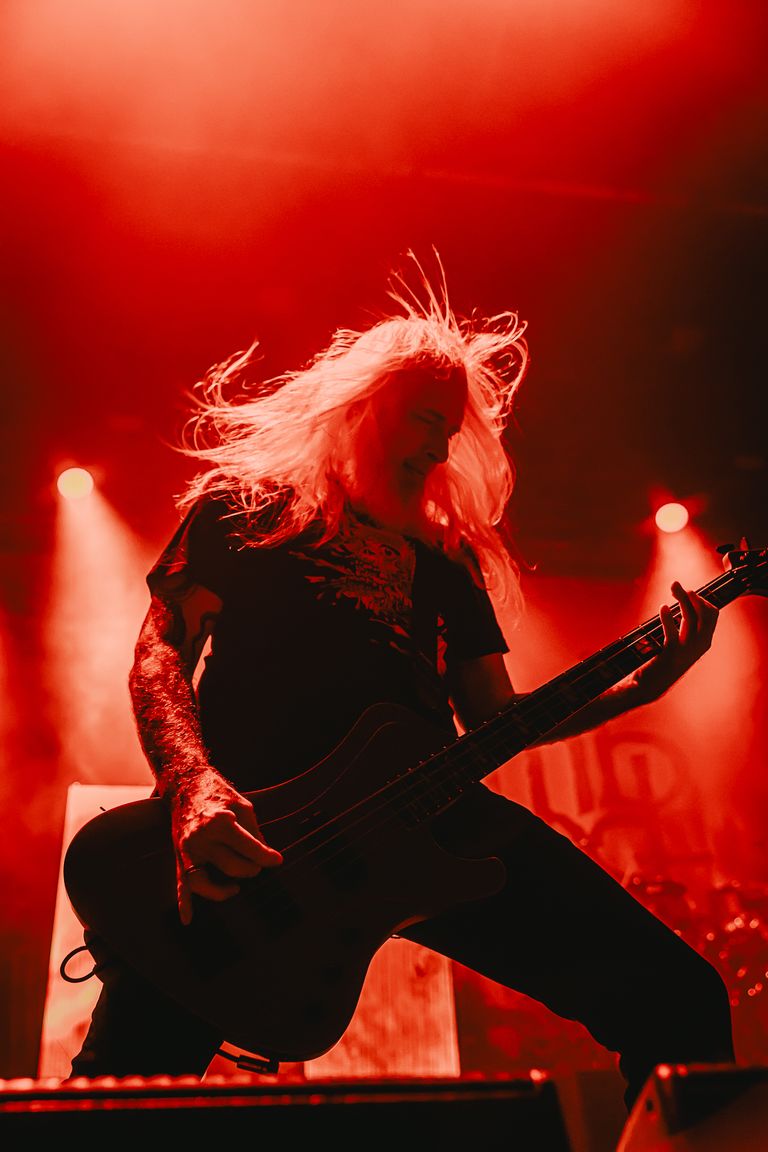 Lamb of God performing live at AEC Theatre in Adelaide